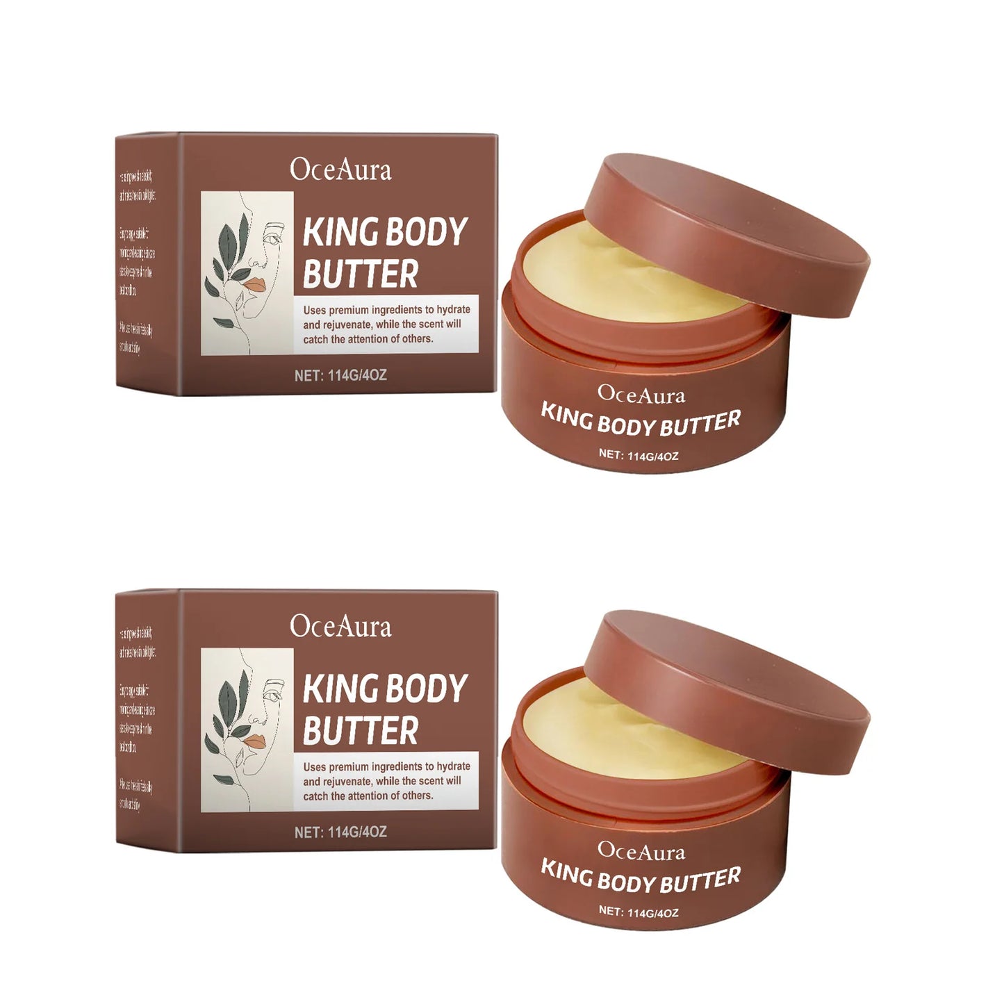 Shea Butter Body Cream – Deep Moisture for Dry & Rough Skin