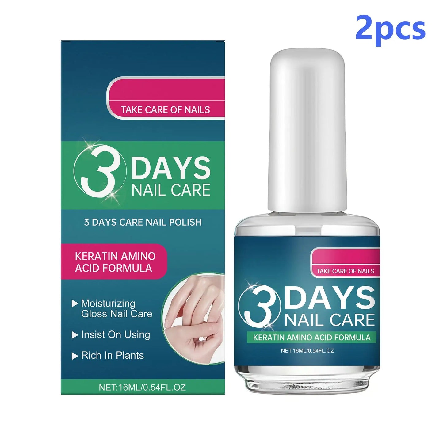 Tea Oil & Keratin Nail Treatment Oil – Cuticle Care 16ml