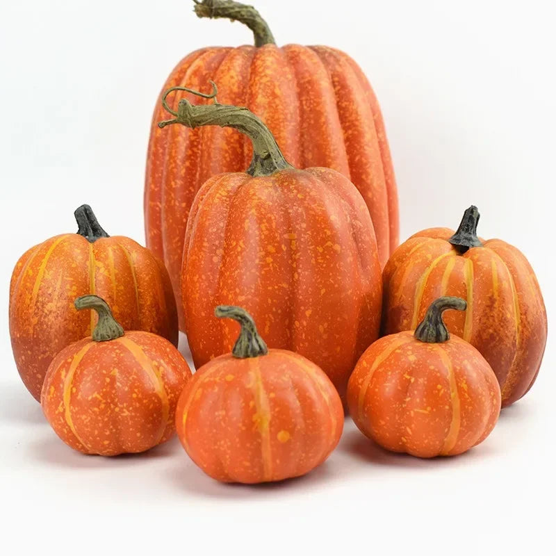 Halloween Artificial Foam Pumpkin Decoration Set | Garden & Party