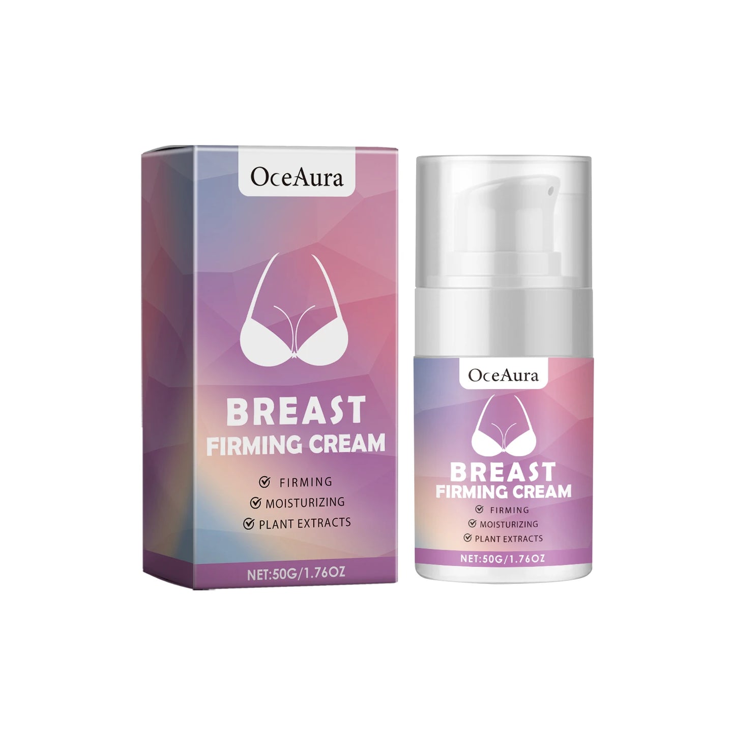 OceAura Breast Firming Cream – Lifting & Moisturizing, 50g