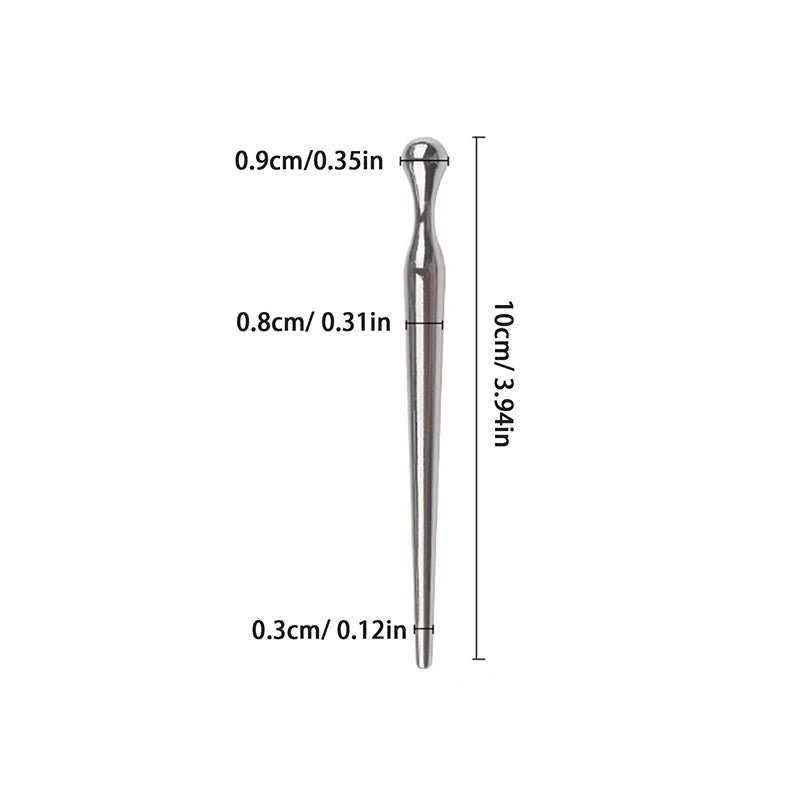 Acupuncture Pen Metal Manual Acupuncture Pen Trigger Point Massager Deep Tissue Massage Tool For Body Pain Relief Care Peaceful Pleasures Health and Wellness