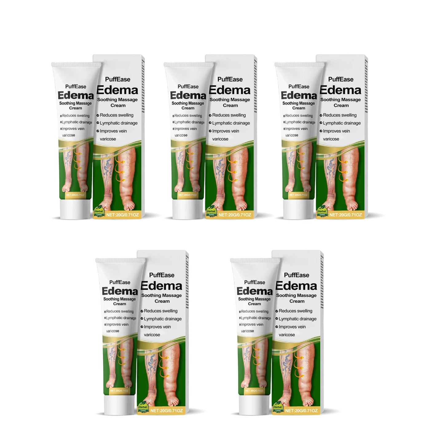 Varicose Vein & Leg Edema Relief Cream | Circulation Boost