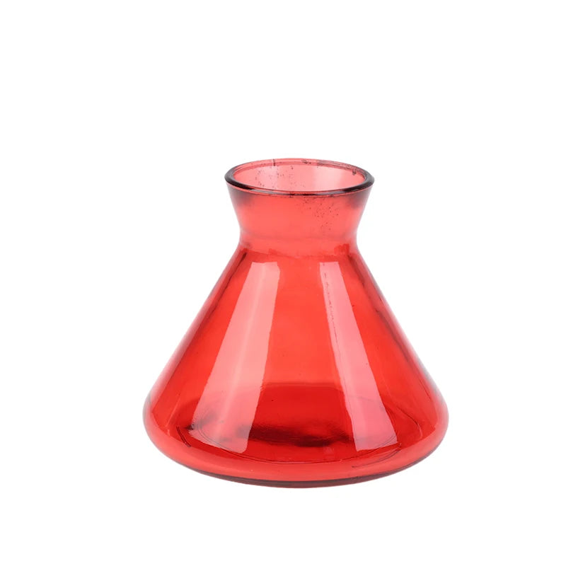 1PC 220ml Containers Diffuser Bottle Aromatherapy Diffuser Bottle Modern Simple Diffuser Glass Bottle Essential Oil Organizers Peaceful Pleasures Health and Wellness Red