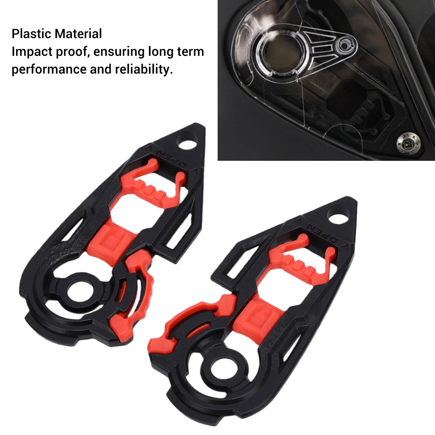 AGV Helmet Visor Base Gear Plate – K1 K1S K3SV K5 K5S