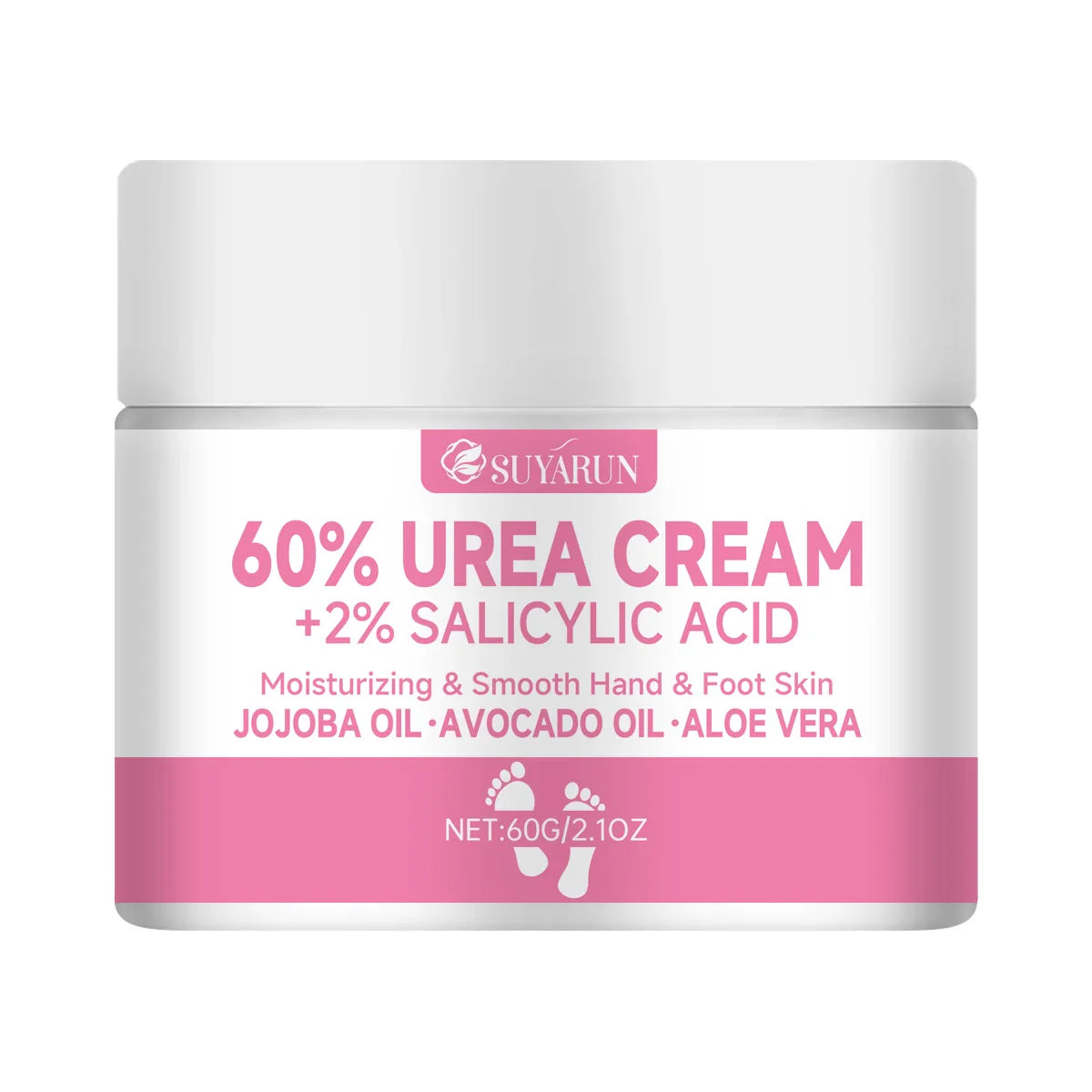 SUYARUN 60% Urea Foot Cream – Cracked Heel & Dry Skin Treatment