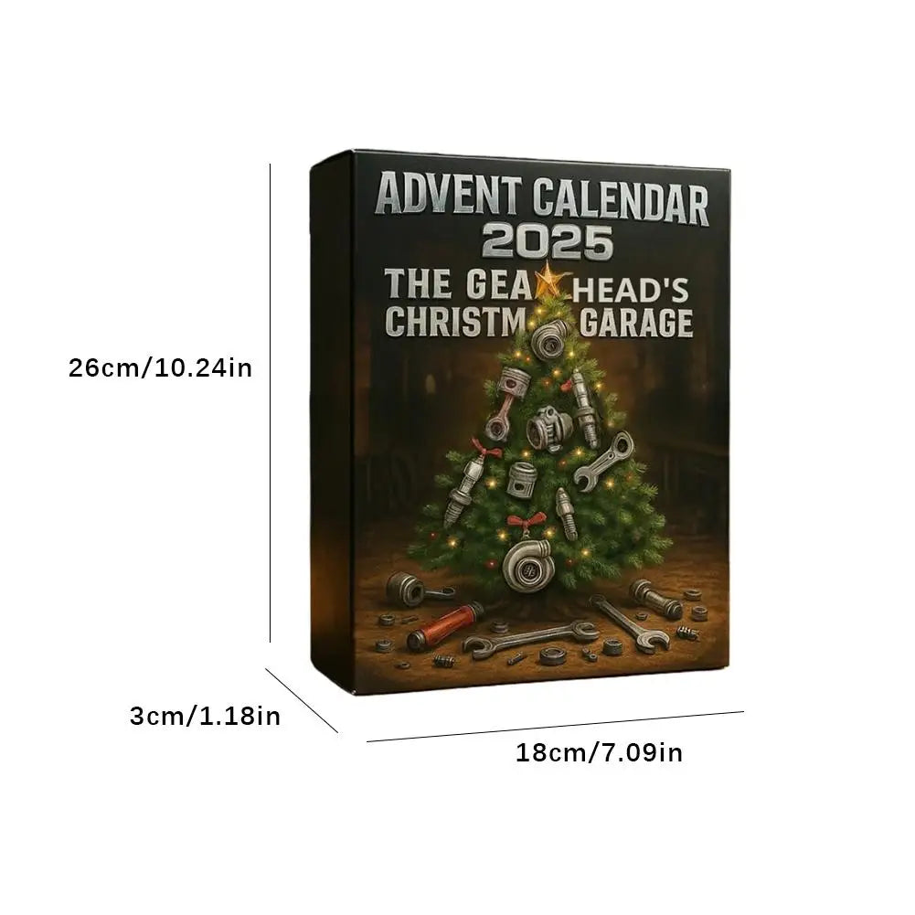 2025 Mechanic Advent Calendar – 24 Days Mini Auto Tools Gift