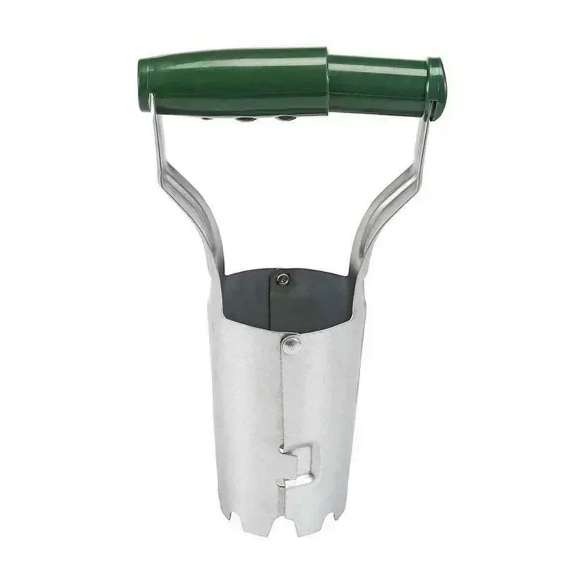 Stainless Steel Seeder Excavator Horticultural Wood Handle Hole