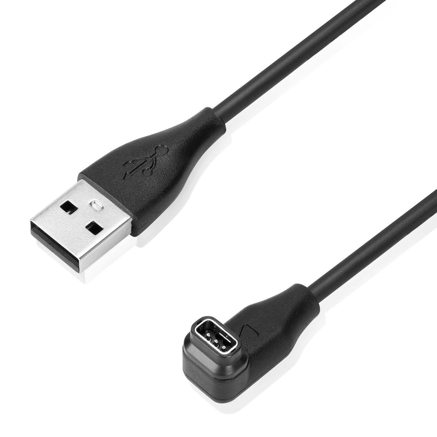 Charging Cable for COROS PACE4/PACE Pro/APEX4(46/42mm)/NOMAD Use Charge Cable Cord 1 Meter Safe Dual Interface Peaceful Pleasures Health and Wellness USB-A