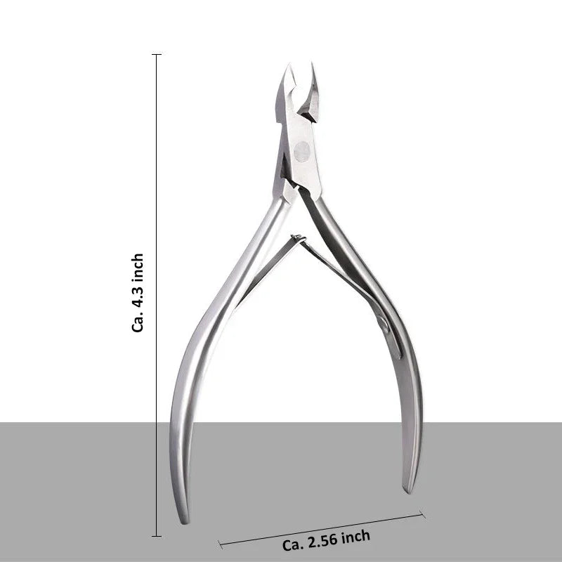 Stainless Steel Cuticle Nipper – Nail Trimmer & Manicure Tool