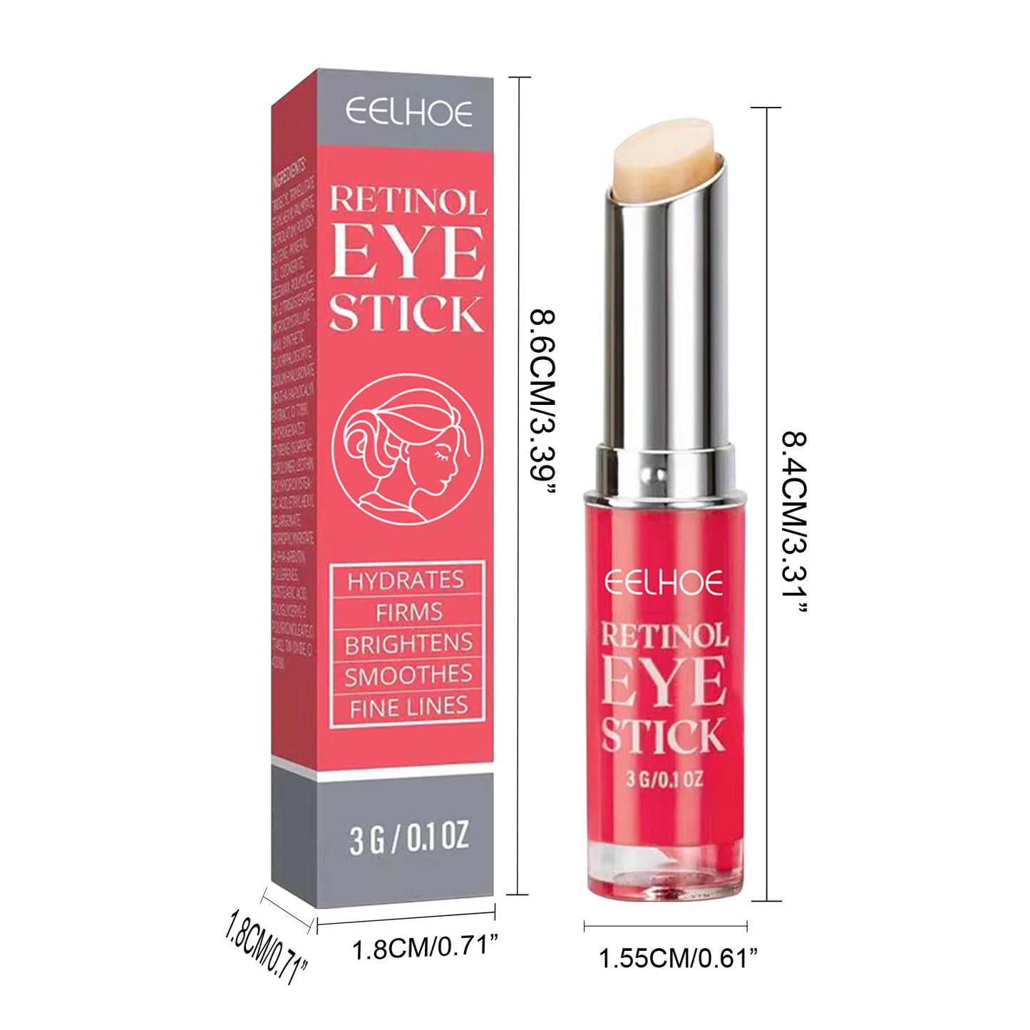 Retinol Eye Cream Stick – Dark Circles & Wrinkle Treatment