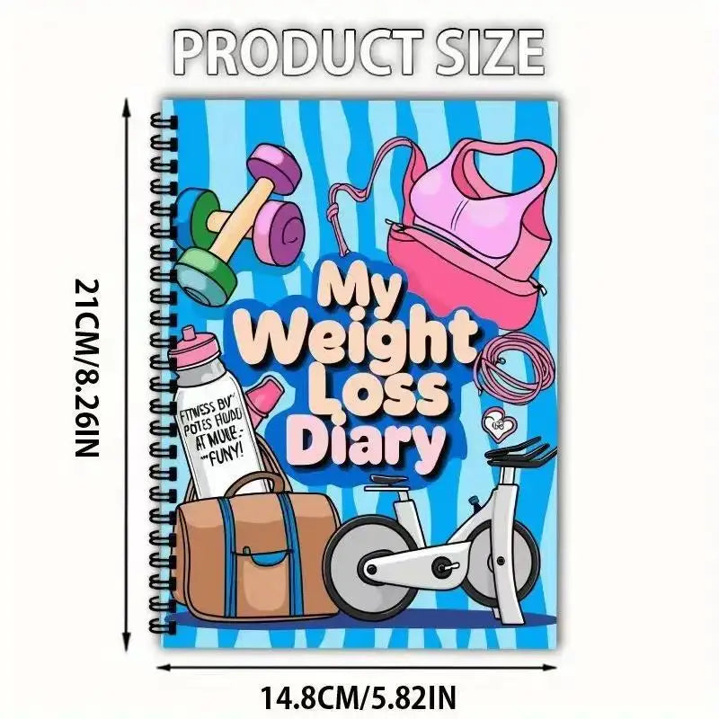 Weight Management Plan Book My Diary 12 Weeks Fitness Journal
