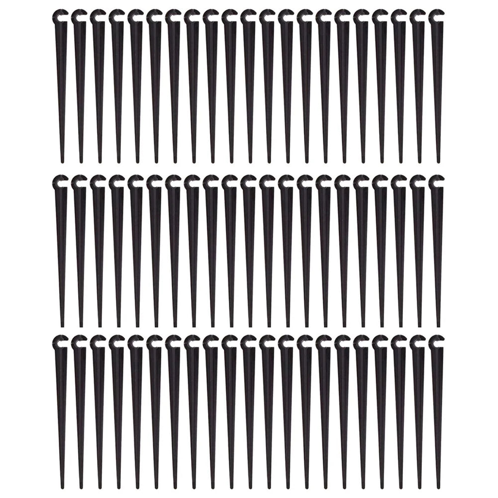 500-Pack Drip Irrigation Support Stakes for 1/4" Tubing Peaceful Pleasures Health and Wellness