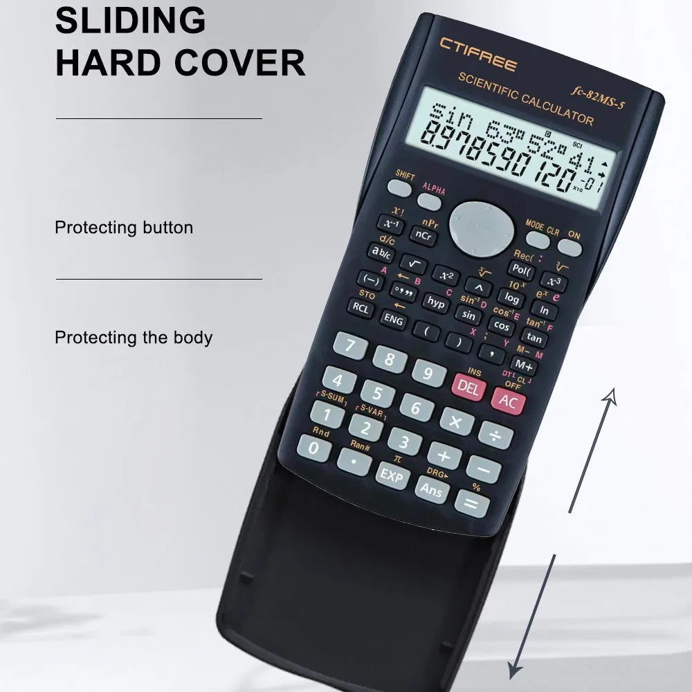 Scientific Calculator Exam-ready Multifunctional Large Display