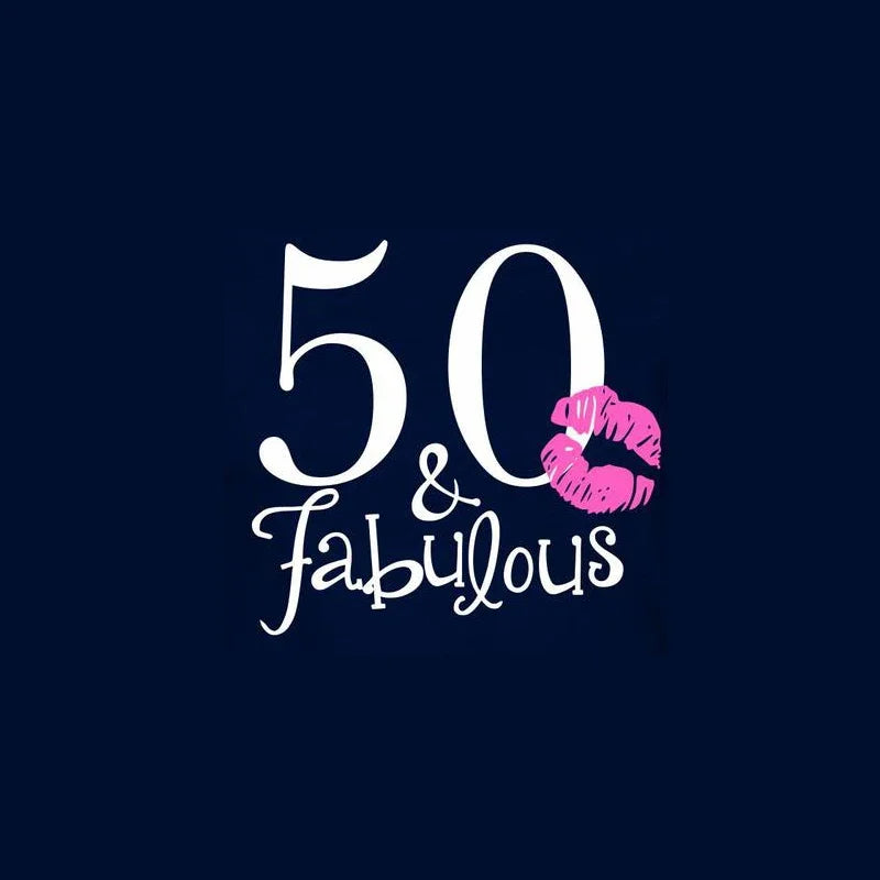 50 and Fabulous Apron | Funny 50th Birthday Gift for Women