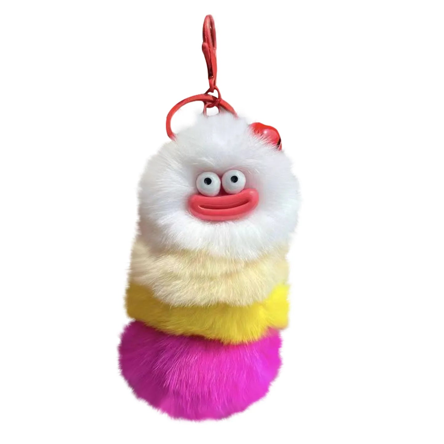 Insect Worm Plush Keychain – Back to School Gift Charm