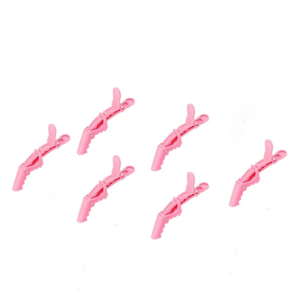 6-Piece Alligator Hair Clips – Wide Teeth Double Hinged Styling