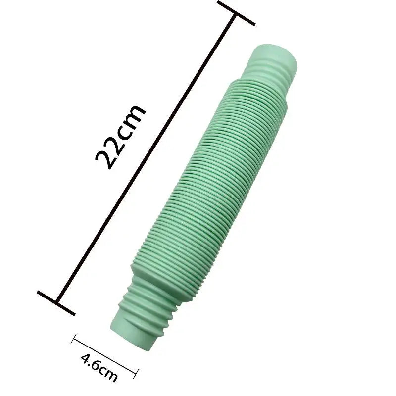 Collapsible Tunnel Tube Toy for Hamsters, Ferrets & Rabbits Small Pet Tunnel Toy Peaceful Pleasures Health and Wellness Green