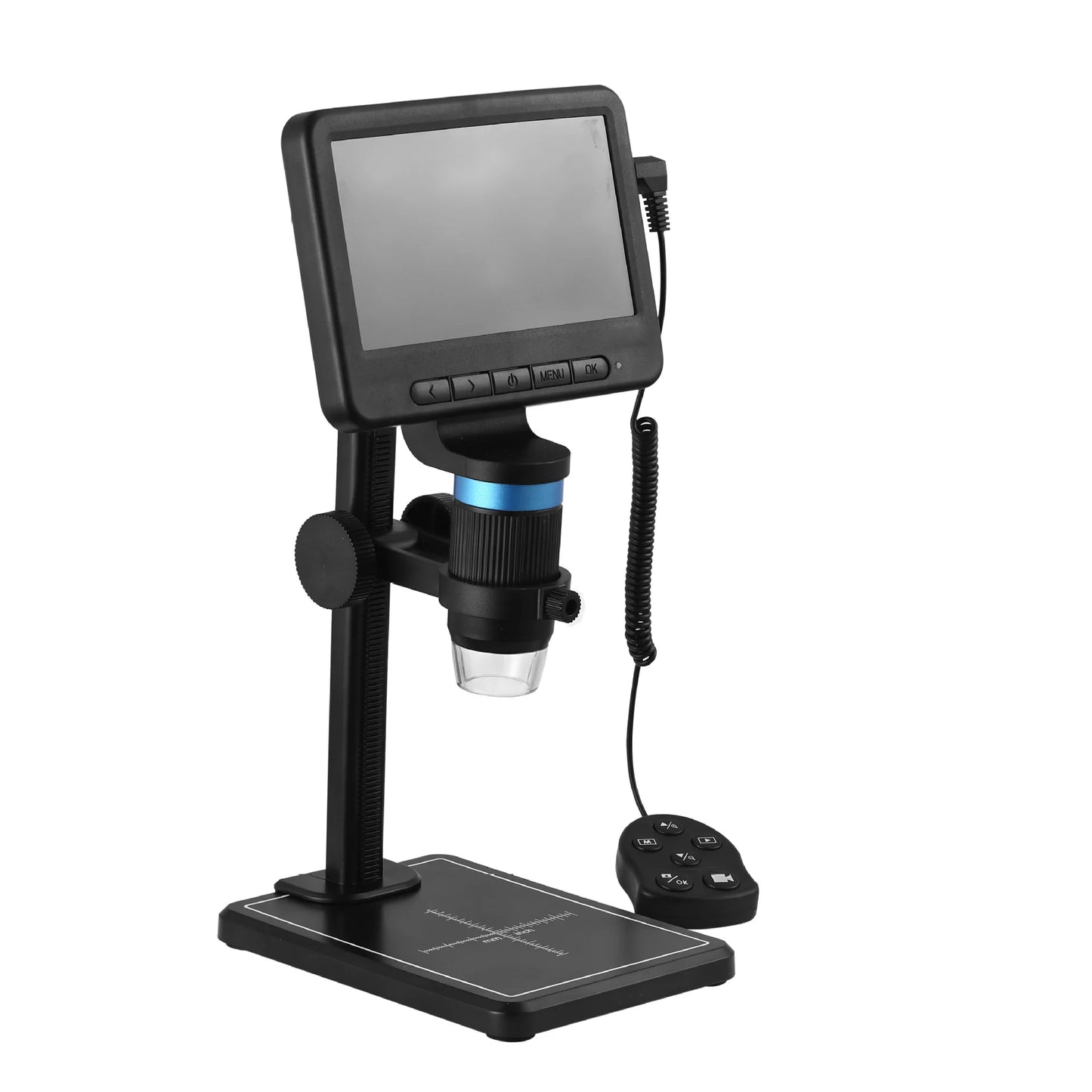 5-Inch Screen High-Definition 2 Million Microscope 1000 Times Electron Microscope Maintenance Worker Industrial Microscope Peaceful Pleasures Health and Wellness Z11