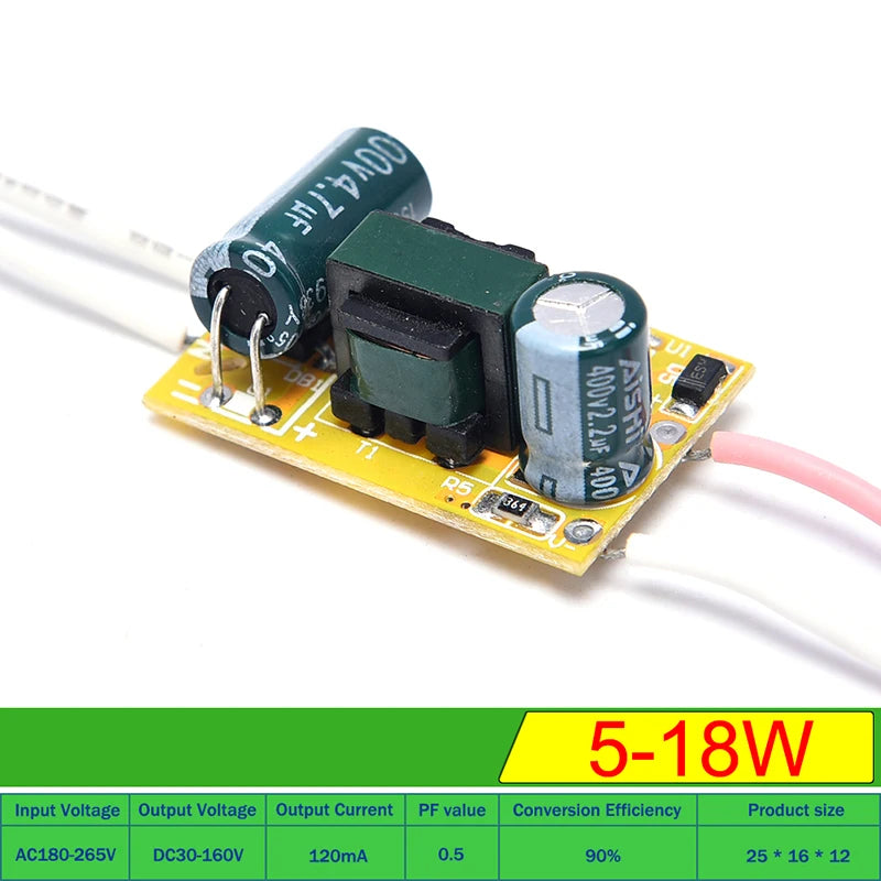 LED Light Driver Transformer Module 3W 5W 8W 18W 36W | HELTC
