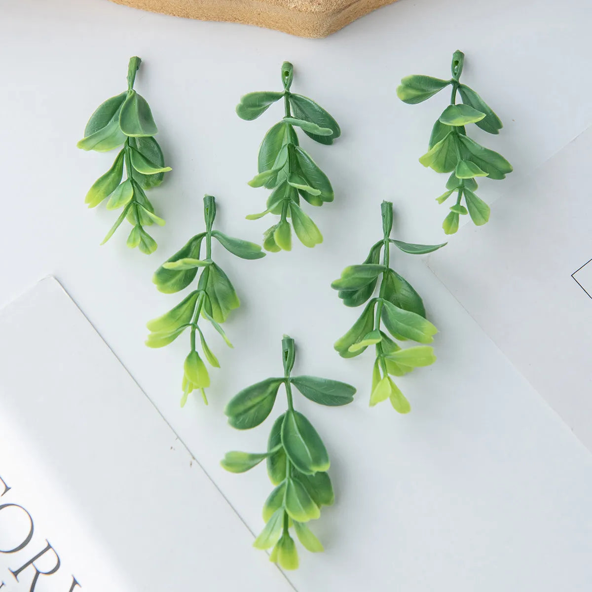Artificial Leaf Stems 50–100pcs | Wedding & Home Wall Decor
