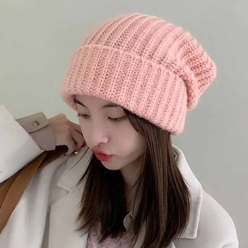 Winter Knit Beanie Hat | Unisex Warm Stacking Cap for Men & Women