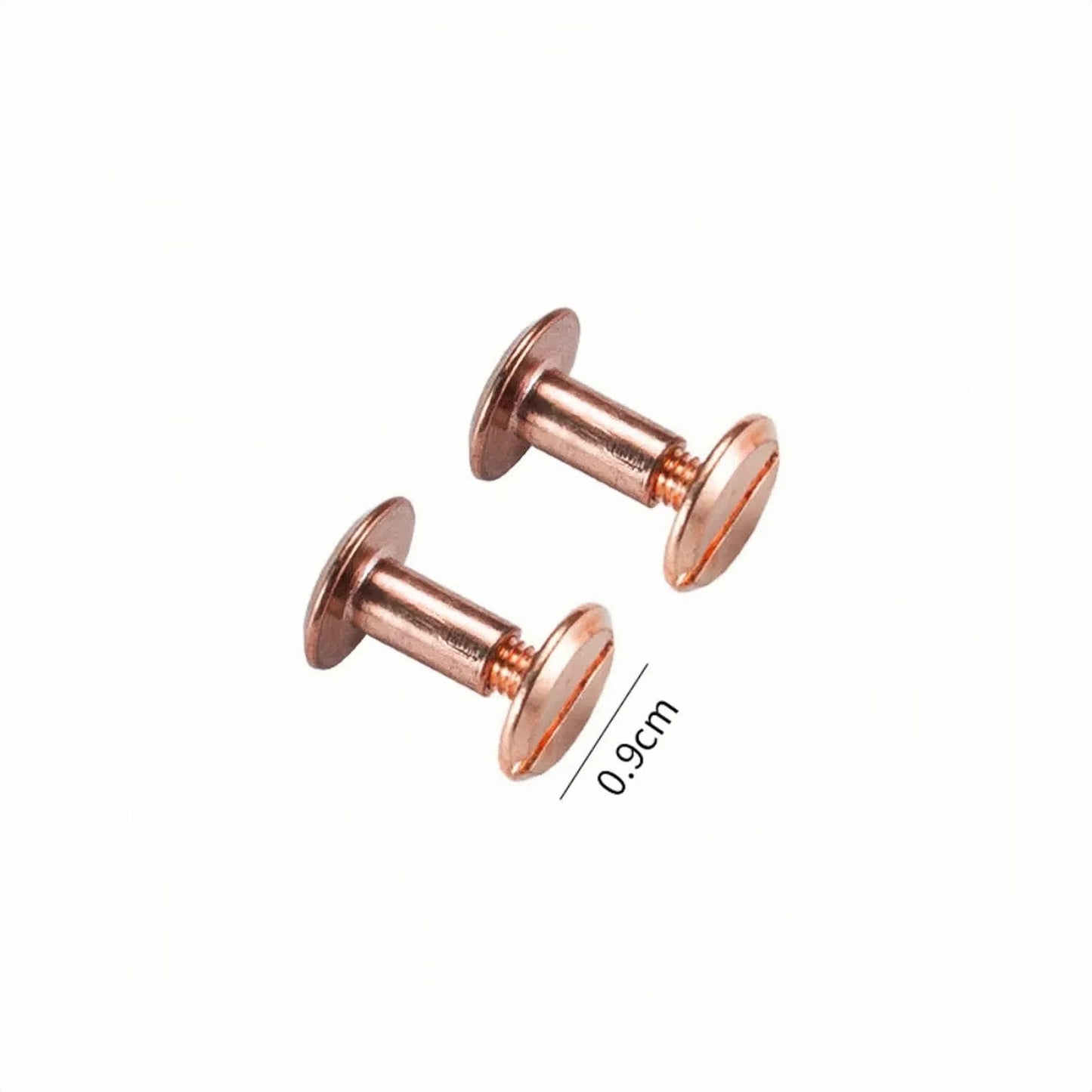 Colorful Detachable Metal Spiral Rings Binder Clip High Quality Diary A8 Paper Binder Clips DIY Album Loose Leaf Ring Office Peaceful Pleasures Health and Wellness Rose Gold-2PCS