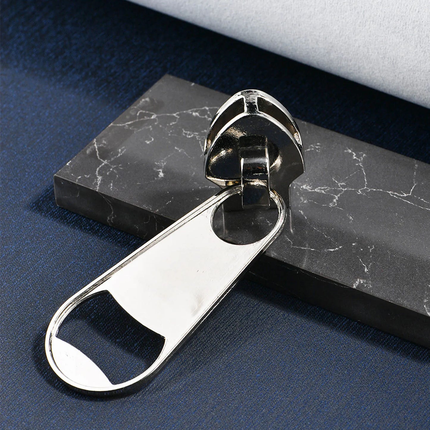 Creative Beer Bottle Opener Multifunctional Large Magnetic Zipper Bottle Opener Suitable for Home Dinner Party Bar Peaceful Pleasures Health and Wellness
