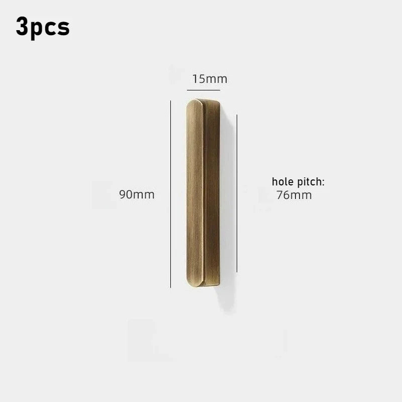Pure Brass Antique Bronze Drawer Handle & Cabinet Door Knob