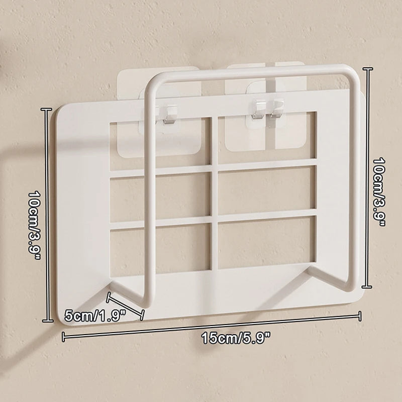 No-Drill Wall-Mounted Router & Set-Top Box Storage Shelf