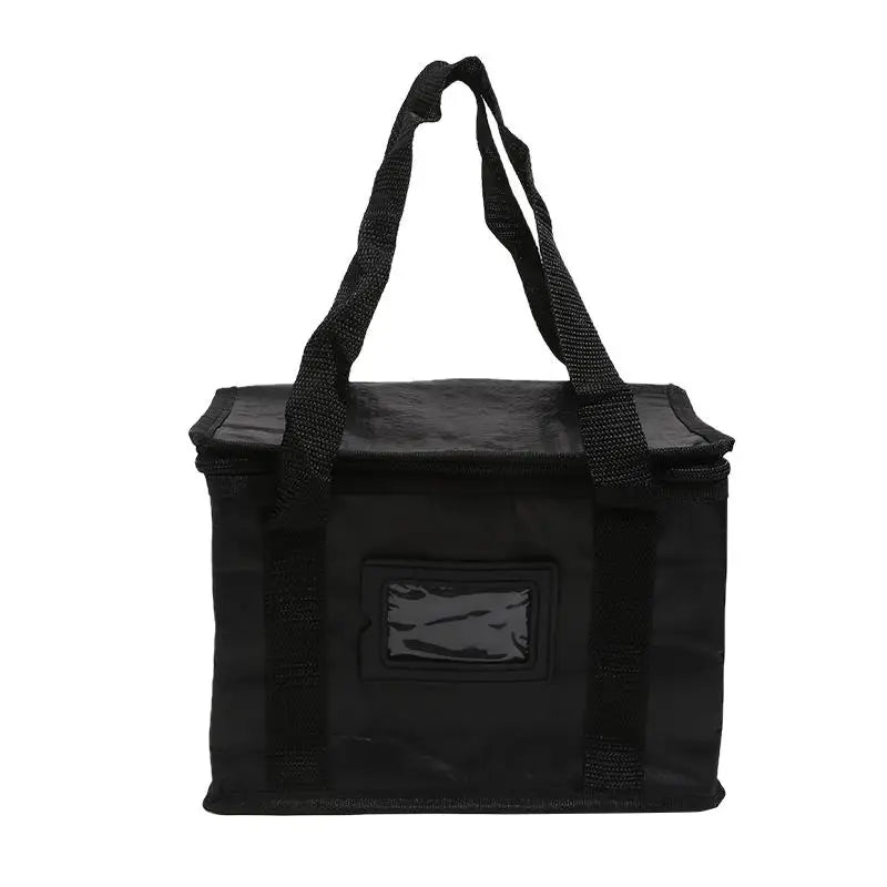 Large Insulated Lunch Bag with Aluminum Foil Waterproof Material Thermal Cooler Tote for Food Delivery and Picnics Peaceful Pleasures Health and Wellness 16L