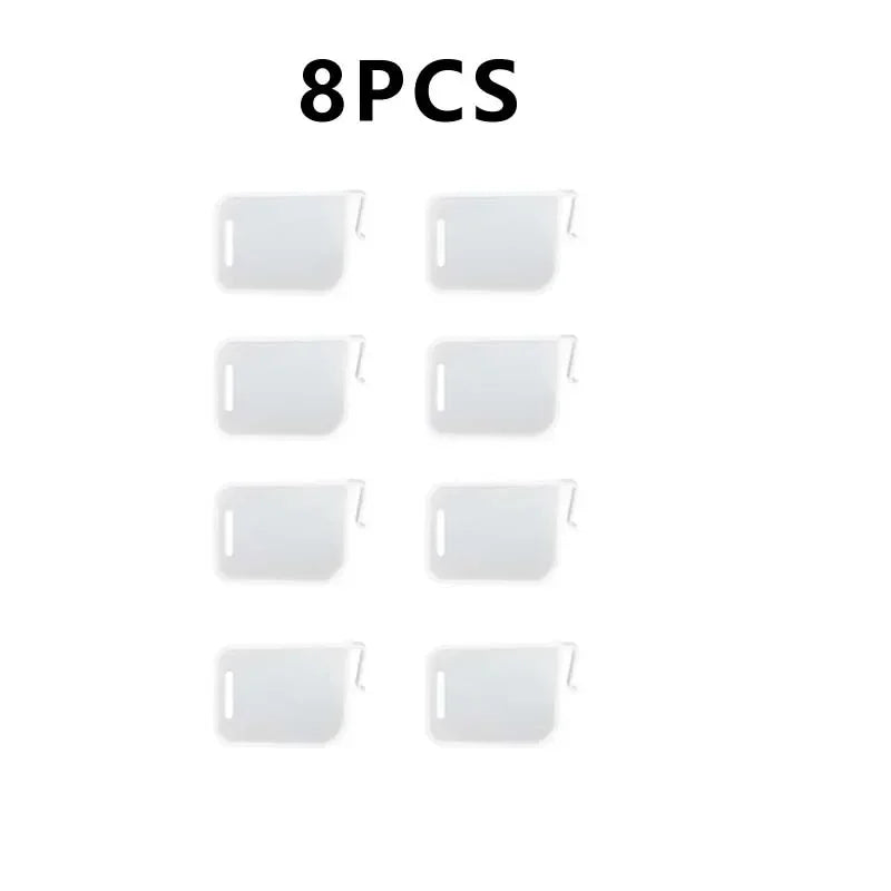 Refrigerator Shelf Organizer Dividers – 4, 6 or 8 Pcs Set Refrigerator Shelf Divider Peaceful Pleasures Health and Wellness 8 pcs
