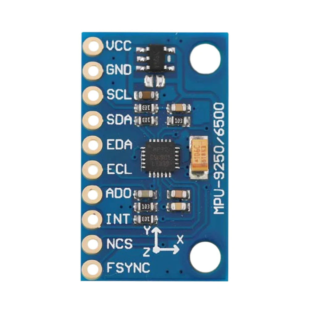 GY-9250 MPU9250 9-Axis IMU Sensor Module – IIC/SPI, 3–5V
