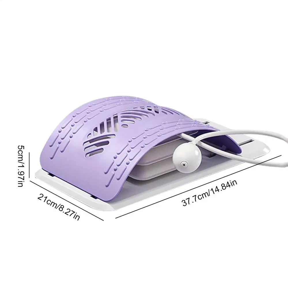 Adjustable Lumbar Back Stretcher – Ergonomic Spine Support Board