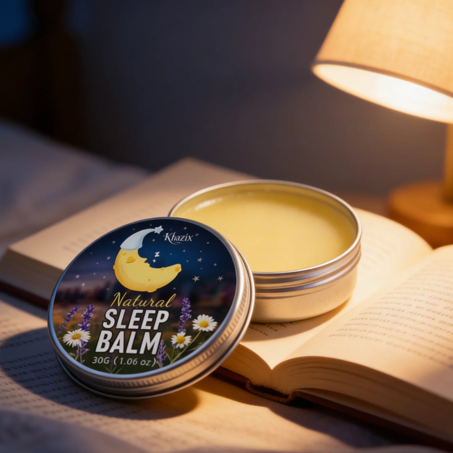 Sleeping Cream - Deep Moisturizing, Long-lasting Fragrance, Contains Lily, Chrysanthemum and Rosemary, Portable Night Cream Peaceful Pleasures Health and Wellness