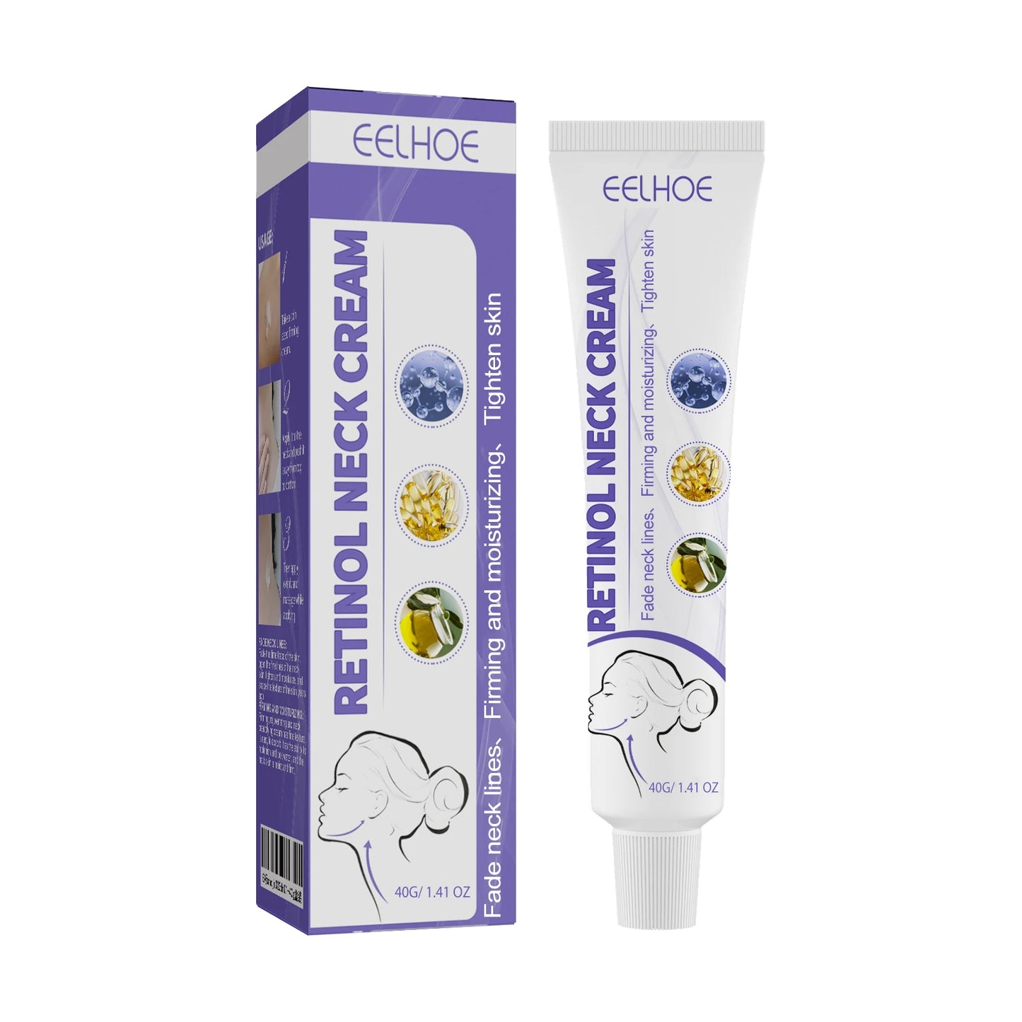Retinol Neck Cream – Firming, Lifting & Anti-Aging | 40g