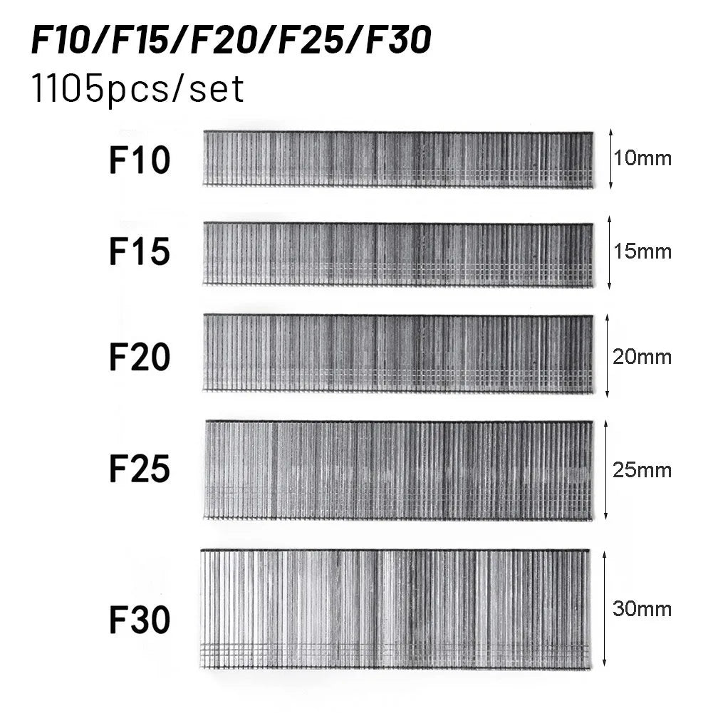 F15 F20 F25 F30 Straight Brad Nails DIY Home Gardening Woodworking