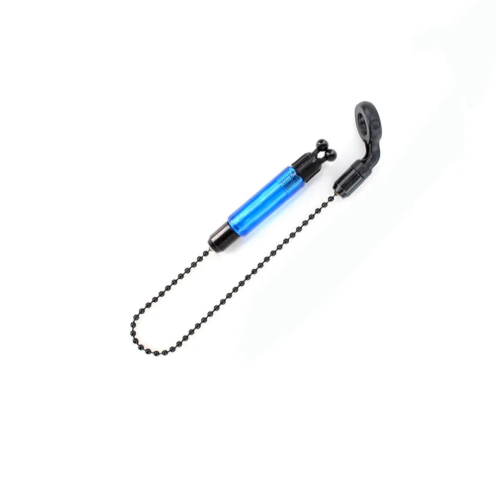 Durable Carp Fishing Swinger Hanger, Soft Chain Swing Device with Bite Alarm Connector, Angling Tackle Accessories Peaceful Pleasures Health and Wellness B2024-Blue