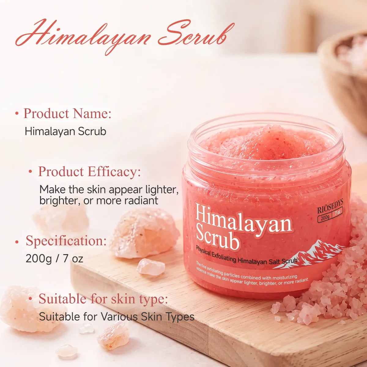 Himalayan Body Scrub – Cleanse, Polish & Brighten Skin