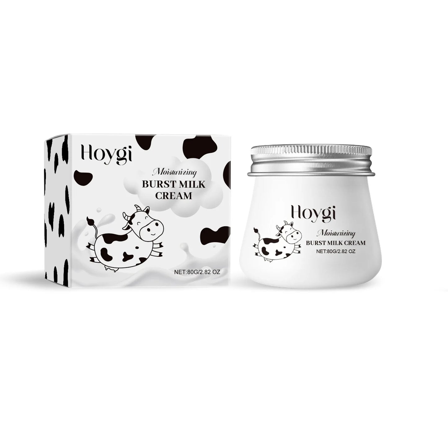 Milk Face Cream Brightening Anti Wrinkle Improve Dullness Fade Dark Spot Moisturizing Nourishing Shrink Pores Korea Cosmetics Peaceful Pleasures Health and Wellness 80g Boxed