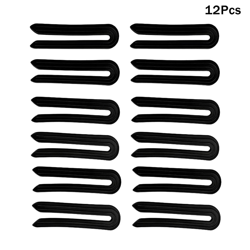 Heat Resistant U-Clips Hair Styling Insulation Clips 6/12Pcs