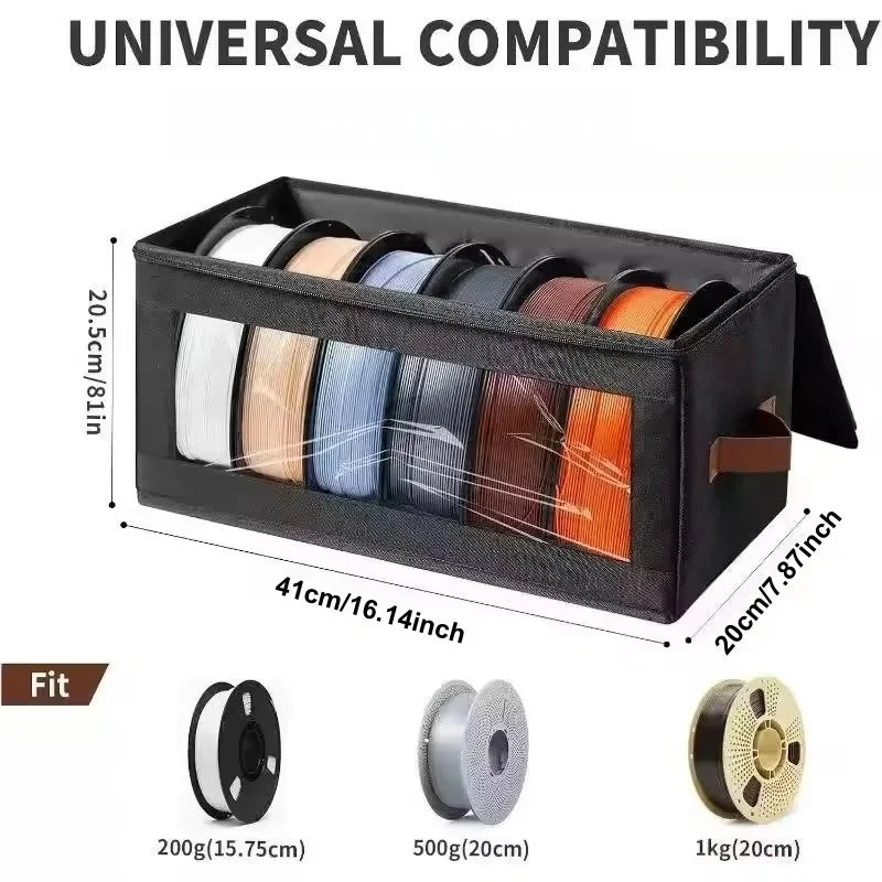 3D Printer Filament Storage Bag & Holder Rack | Home Workshop Filament Storage Bag Peaceful Pleasures Health and Wellness