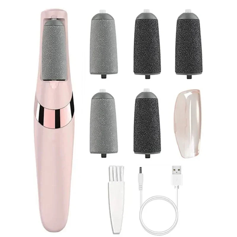 Rechargeable Electric Callus Remover | Wireless Foot Scrubber