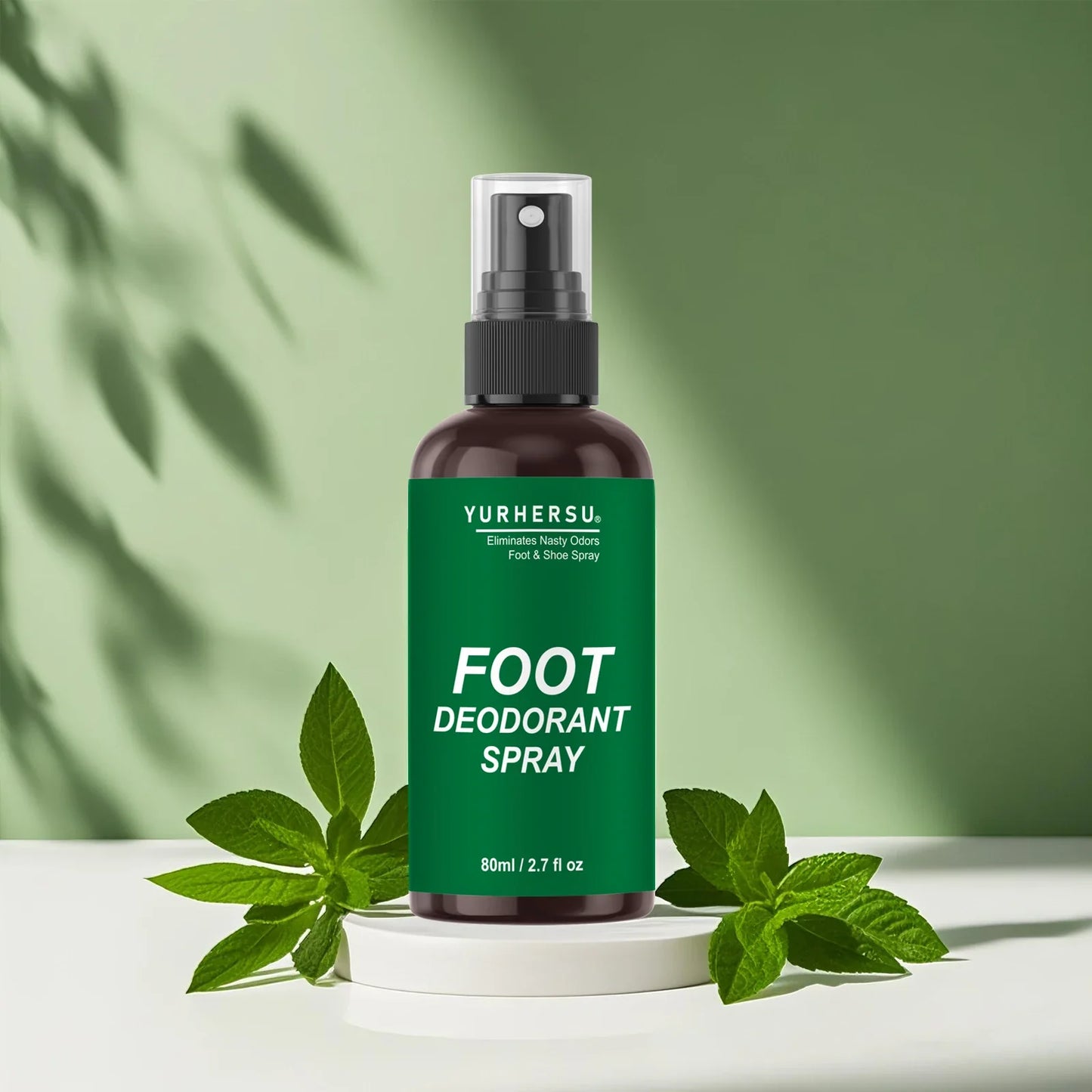 YURHERSU Foot Deodorant Spray – Odor Control & Nourishing