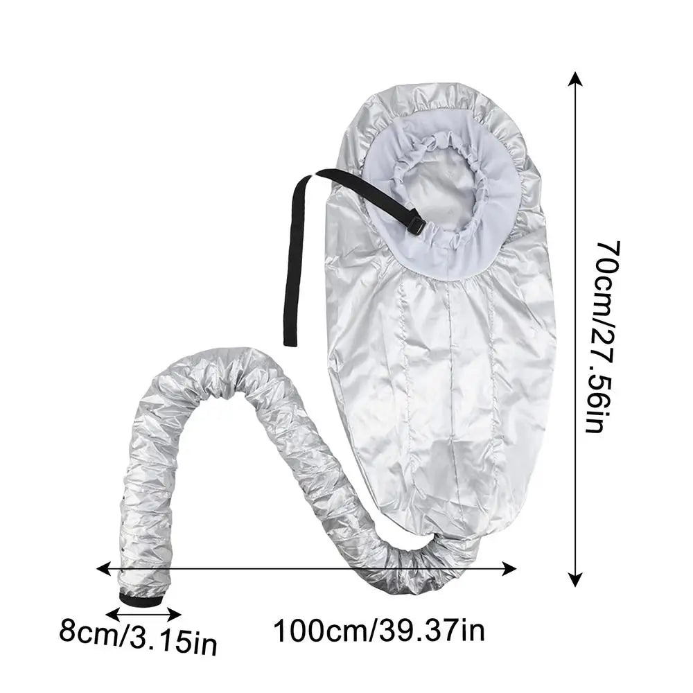 Bonnet Hood Hair Dryer Attachment – Portable Soft Drying Cap