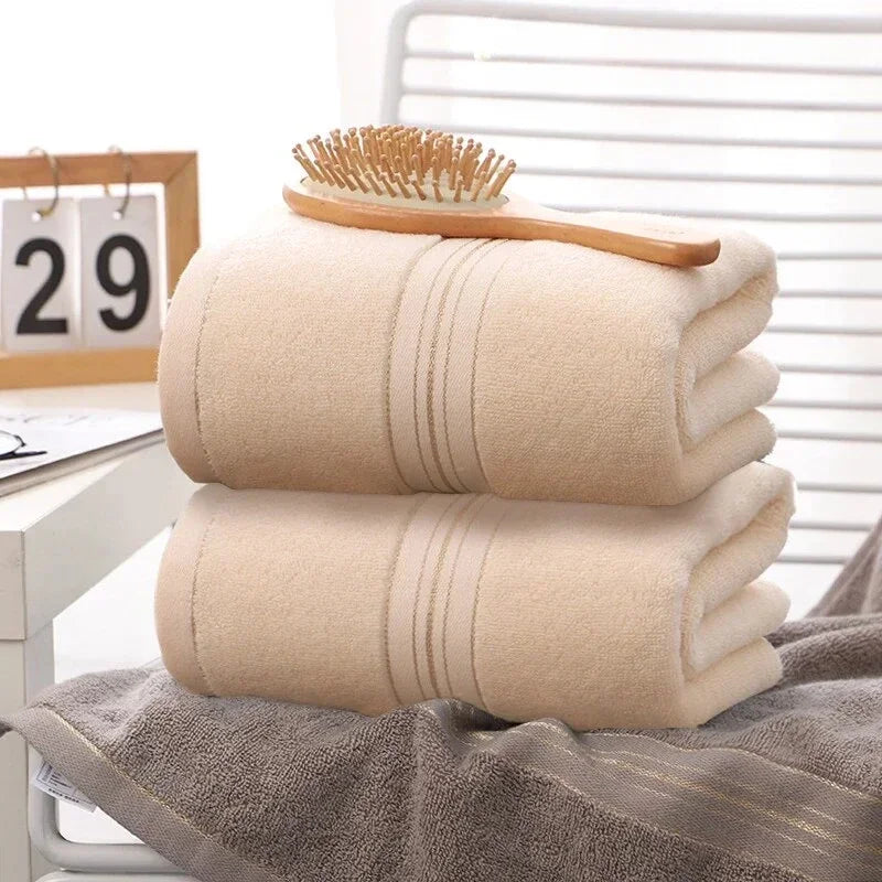 Soft Embroidered Cotton Face Towel | Christmas Bath Towel