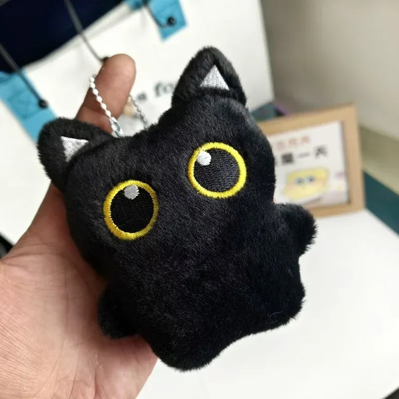 Cute Black Cat Plush Toy | Soft Stuffed Shadow Doll Cushion Stuffed Plush Toy Peaceful Pleasures Health and Wellness 1PCS