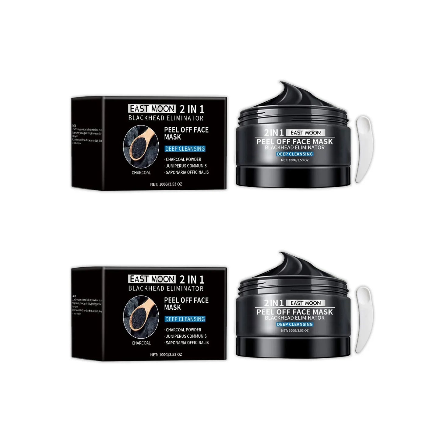 Bamboo Charcoal Blackhead Peel Mask – Pore & Oil Control