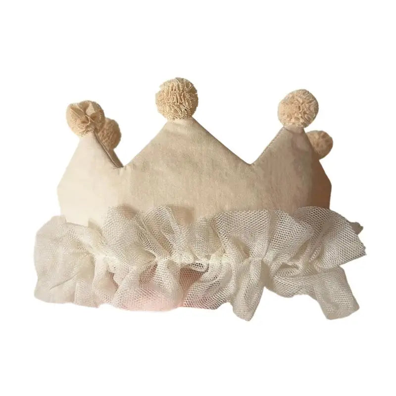 Baby Girl Crown Headband | 100 Days Birthday Photo Prop