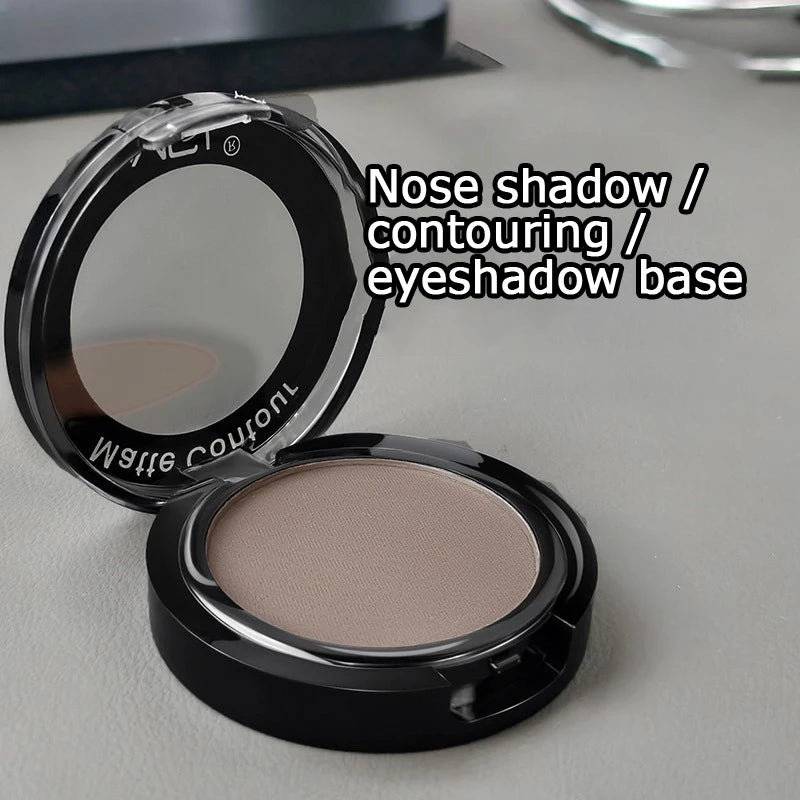 Matte Contour Palette – 3D Face Shading & Highlight Powder