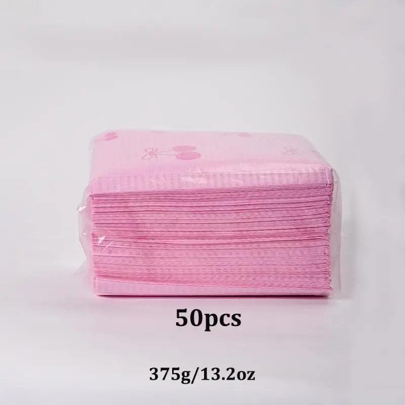 20/50/125pcs Disposable Table Mat Nail Art Waterproof Nail Paper Towels Clean Pads Protection Manicure Napkins Peaceful Pleasures Health and Wellness 50PCS